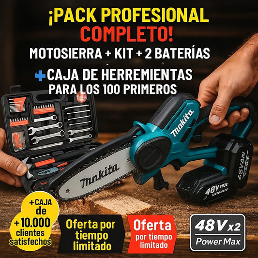 Mini motosserra portátil sem fio CortaMax 3000™