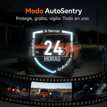 WOLFBOX G900Pro 12MP WiFi Touch Screen Dashcam com espelho retrovisor inteligente