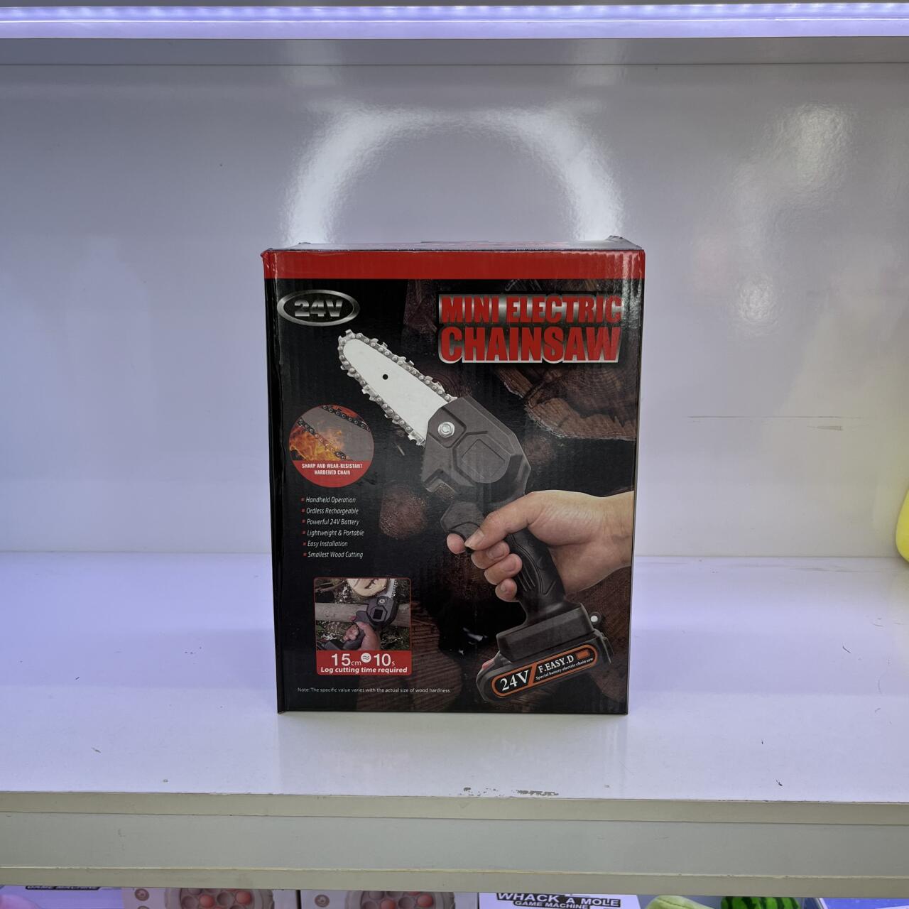 Mini motosserra portátil sem fio CortaMax 3000™