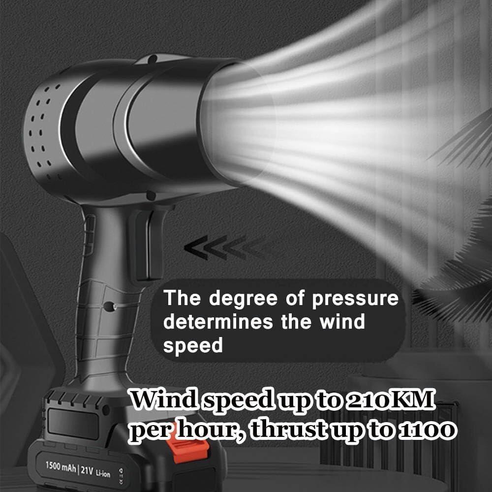 Soplador de aire potente + una bateria | soplador de polvo eléctrico de mano de 130,000 rpm, mini ventilador